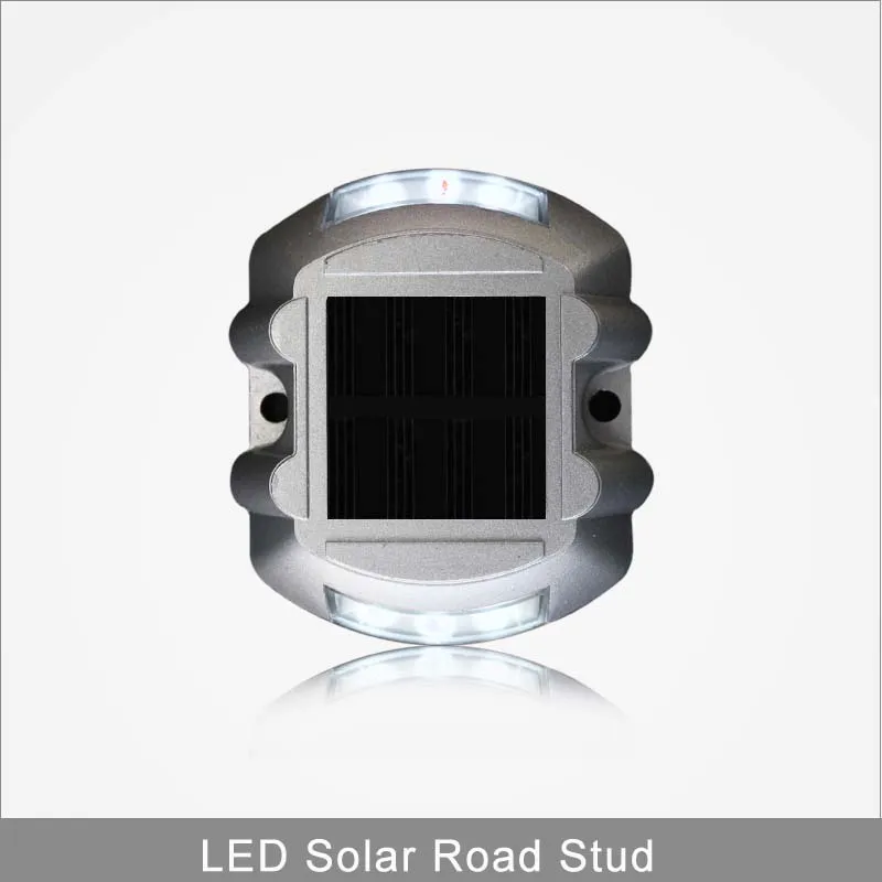 Solar Ground Lights Blue LED Waterproof Horseshoe Design Solar Energy Road Stud Light