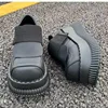 Japanese Doll Shoes Woman Small Thick-soled Shoe High Leather Shoes Big-toed Shoes Mary Jane Single Shoes Style Zapatos De Mujer 3