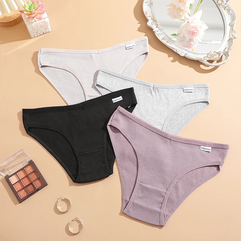Cotton Women's Panties - Low Waist Briefs | Comfortable Soft Cotton Underwear
