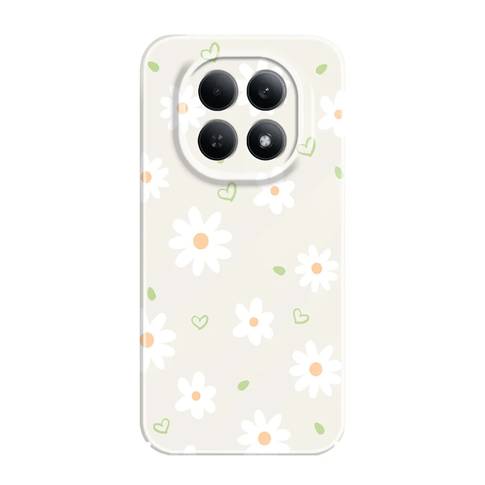 Tender Daisy Floral Hard Phone Case Cover