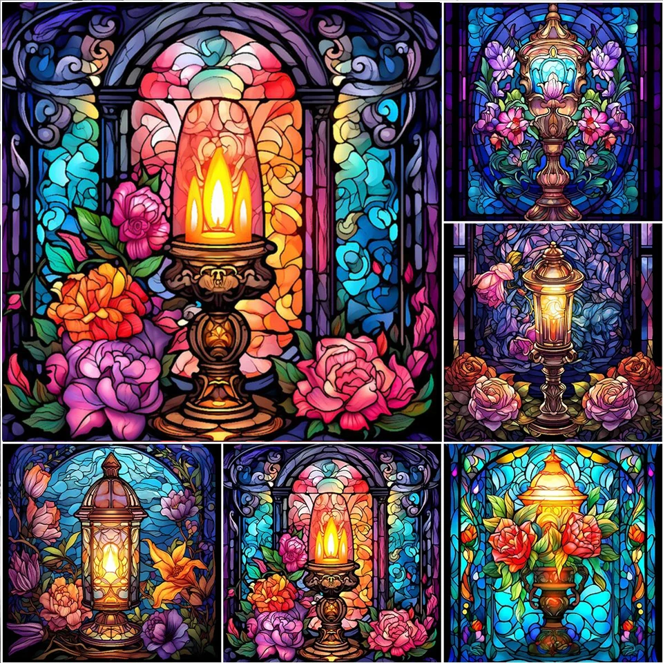 Flowers Diy 5d Diamond Painting Kits Full Square/round Drill Mosaic  Rhinestone - Diamond Painting Cross Stitch - Aliexpress