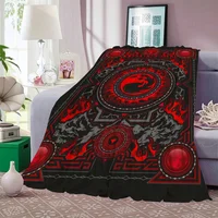Magic the Gathering Flannel Blanket King Size Interior for Home Cute Throw Blanket Fluffy Bed Blankets & Throws Knitted Plaid 1