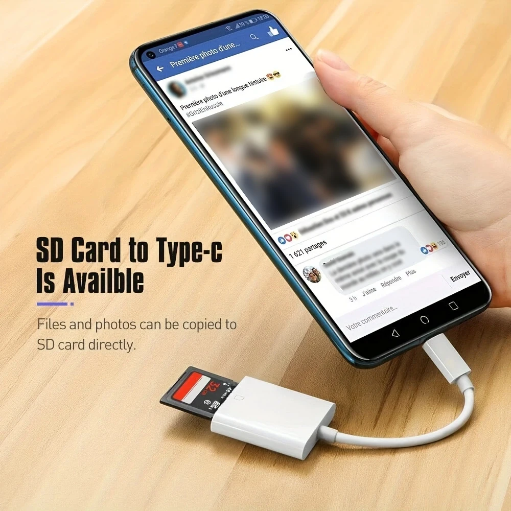 Universal Type-C SD Card Reader & Adapter