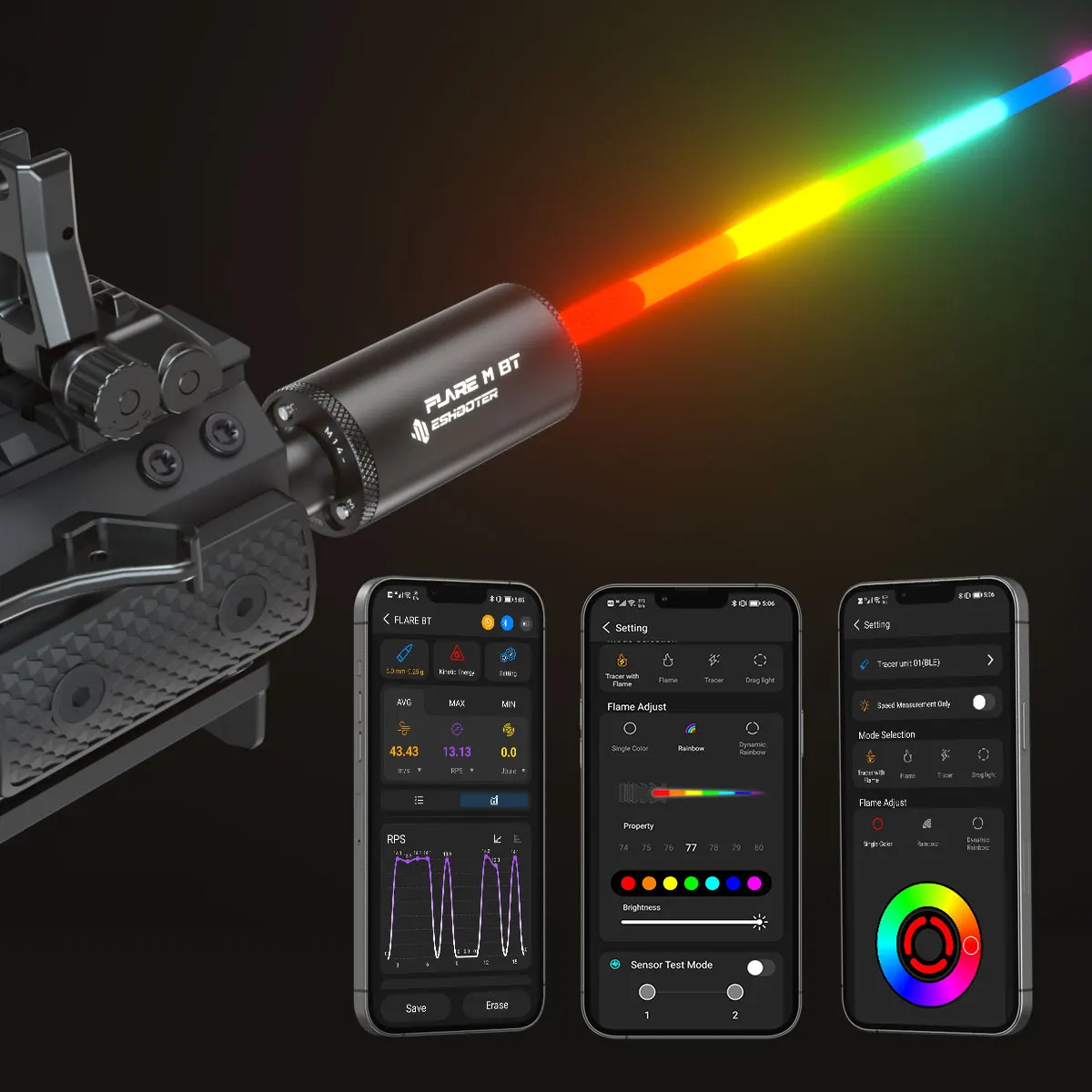 

Eshooter Flare M BT Tracer Unit Airsoft
