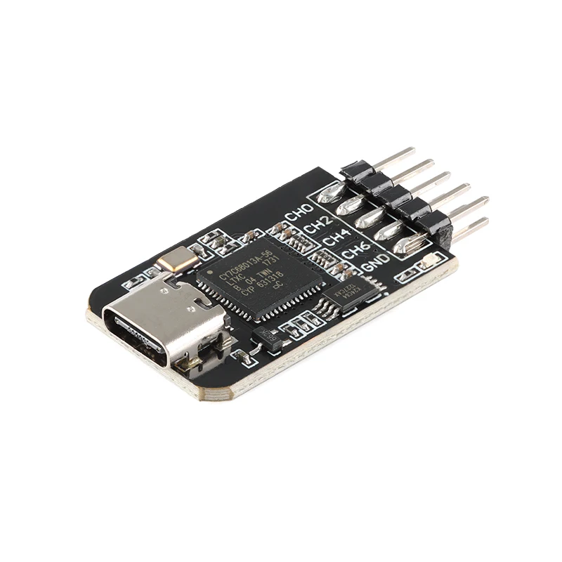 NanoDLA Logic Analyzer TYPEC SCM ARM FPGA Debugging Protocol Analysis 24MHz SampleRate 8