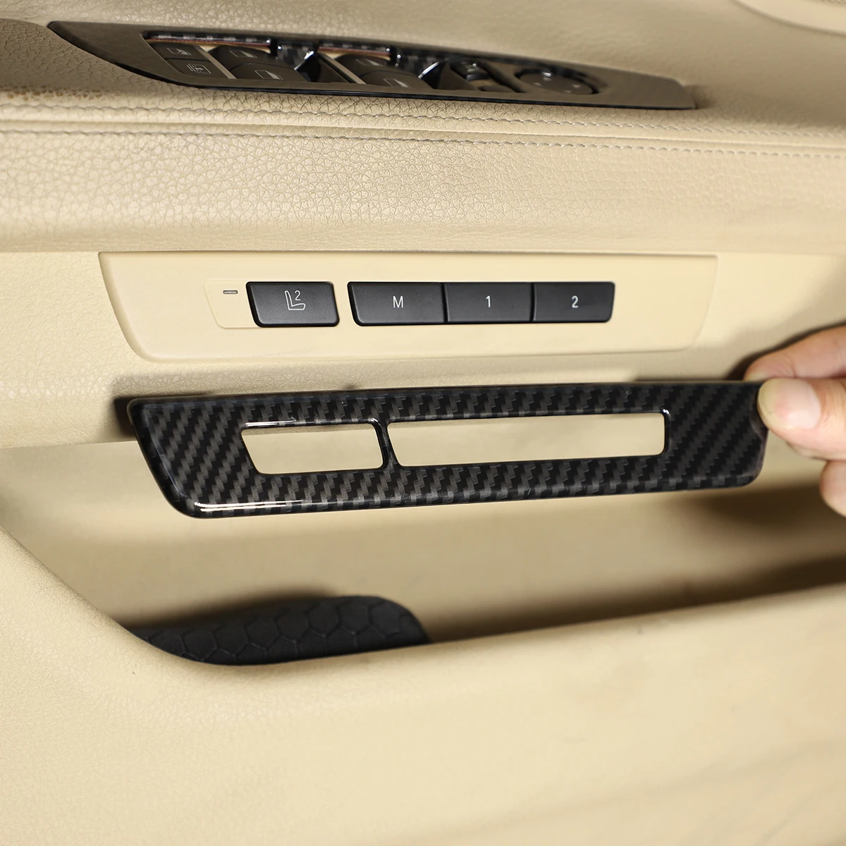 

Для 09-14 BMW серий 7 декоративная рамка для кнопки памяти на сиденье автомобильные аксессуары для интерьера из АБС-пластика