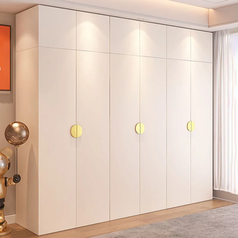 

Storage Wooden Wardrobes Clothes Luxury Nordic Organizer Free Shipping Closet Simple Display Guarda Roupa Furniture Bedrooms
