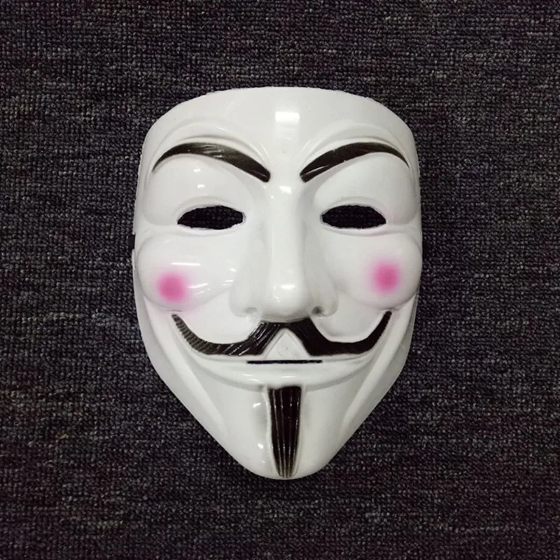 Hackers Mask Multiple Colour V For Mask Costume Cosplay Party,Masquerade Ball, Knight Mask, facepiece,  Handsome Mask