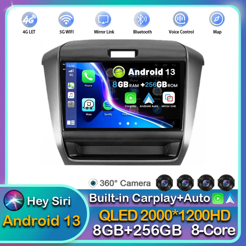 

Автомагнитола Carplay 2DIN, Android 13, Wi-Fi + 4G, мультимедийный видеоплеер, стерео, GPS, DVD, Dsp
