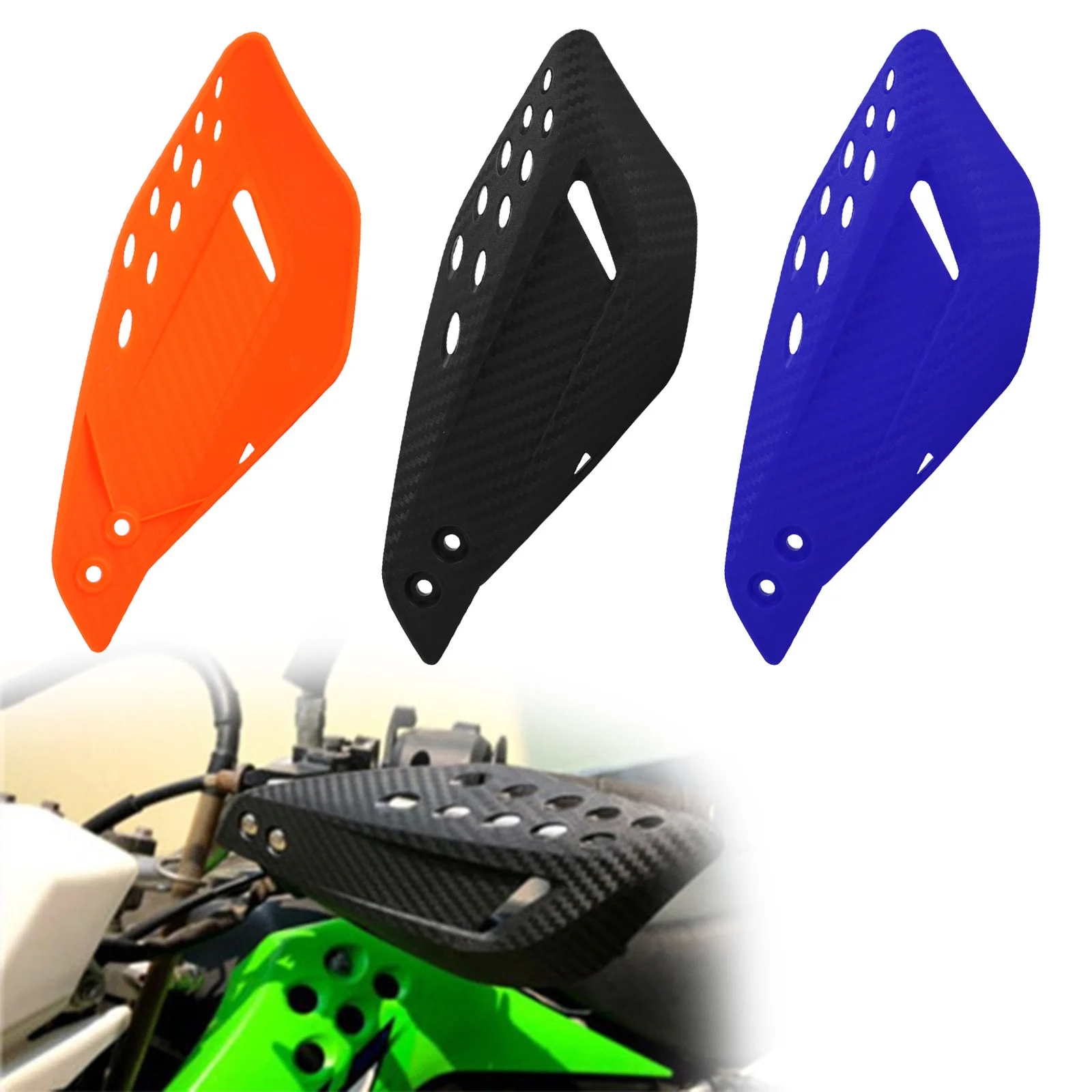 

1 Pair Wear-resistant Motocross Hand Guard Handle Protector Shield HandGuards Protection Gear For Motorcycle Dirt Bike ATV