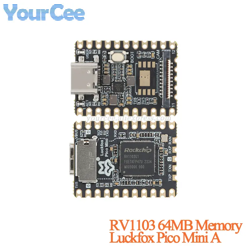 LuckFox Pico Pro/Mini/Plus/Max Linux Development Board RV1103 64MB RV1106 Memory Rockchip with Network Port image 7