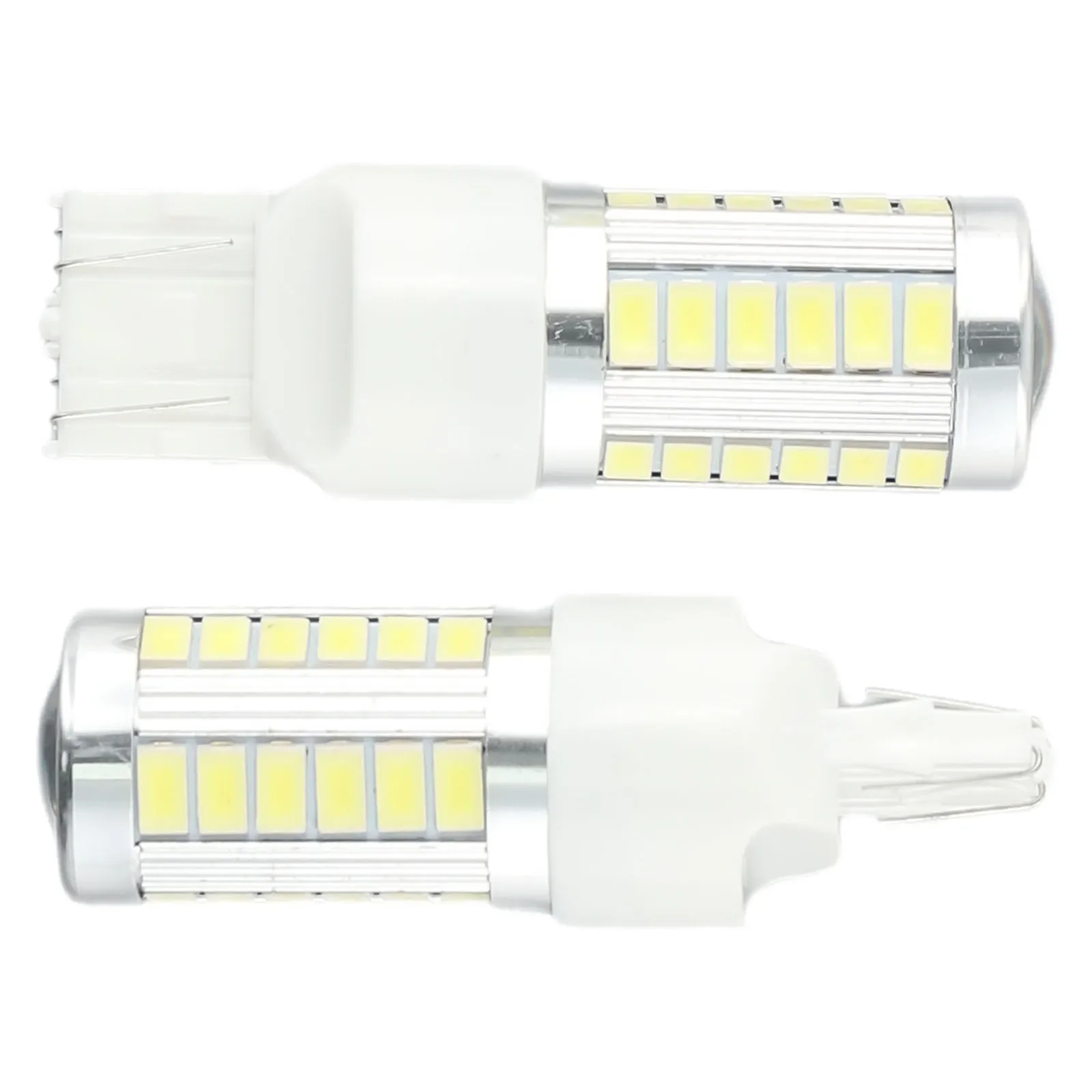 듀얼 필라멘트 LED Drl 사이드라이트 슈퍼 화이트 전구, 2x T20 W21/5w 7443 5630 33smd, T20 W21/5W 7443 W21W 800LM