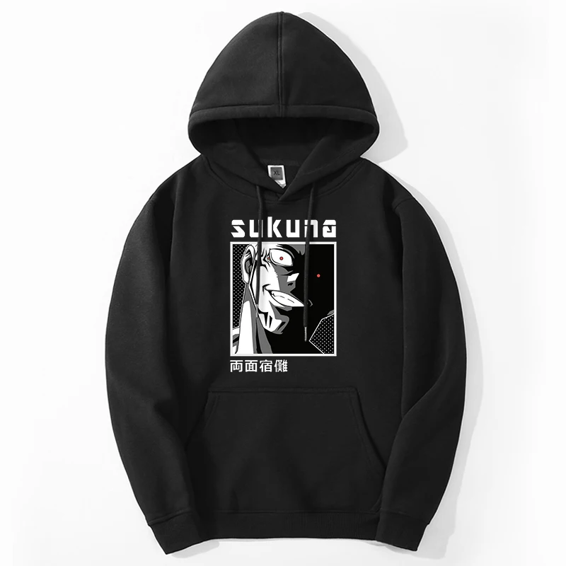 

Jujutsu Kaisen Winter Hoodies Sweatshirts Men Women Gojo Satoru Anime Graphic Hoody Harajuku Casual Tracksuit Pullover