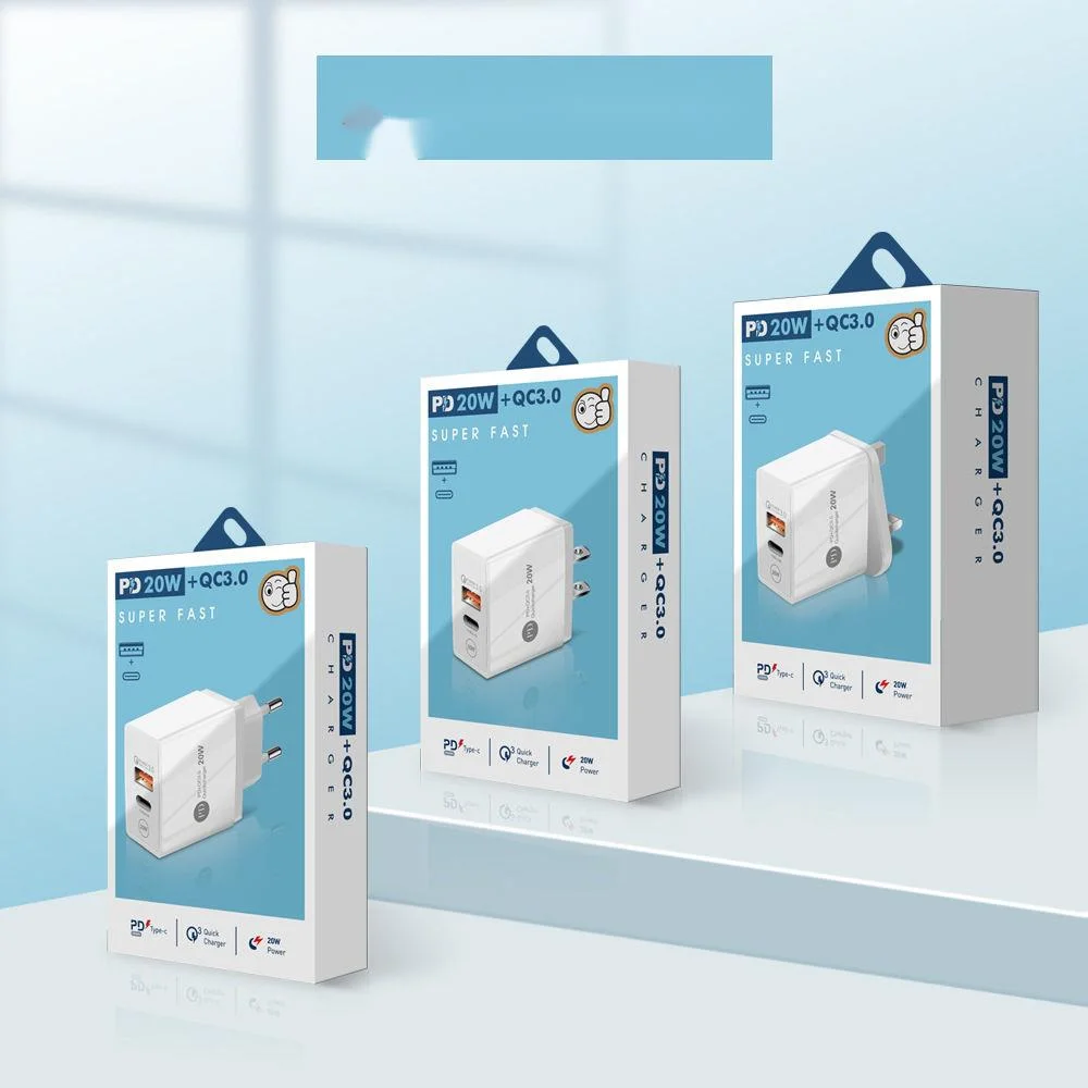 PD20W mobile phone charger suitable for Apple iPhone 12 British standard Type-C charging head adapter_voghion.com