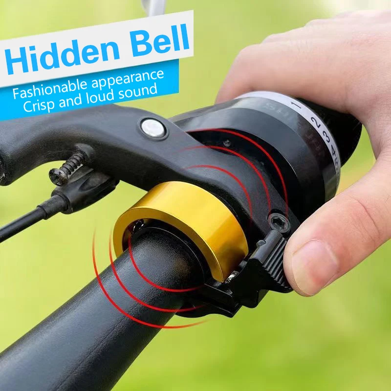 Bicycle Bell Super Loud Universal Adult Mountain Bike Invisible Horn Riding Equipment