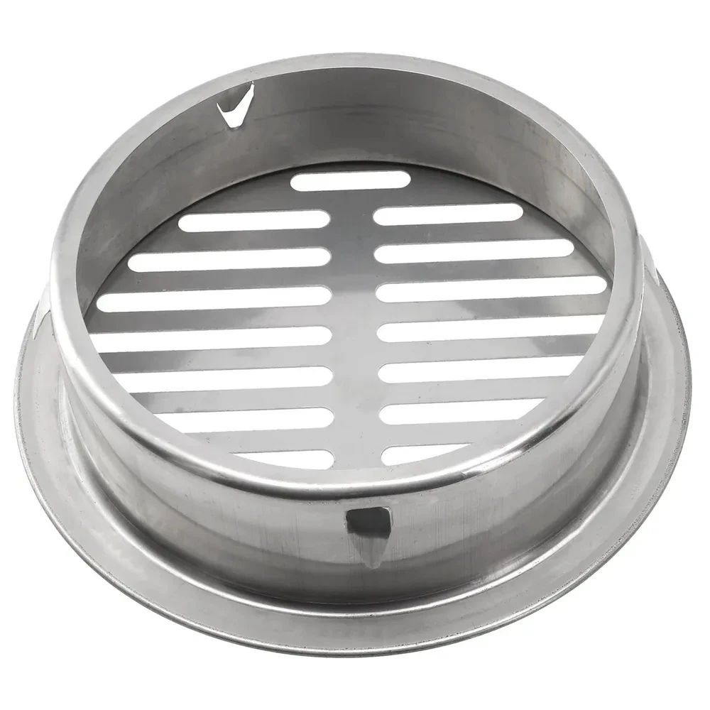 ฝาปิดท่อระบายน้ำสแตนเลส สำหรับห้องน้ำ ดักจับเส้นผม ปิดท่อระบายน้ำระเบียง ปลั๊กปิดท่อระบายน้ำทรงกลม สำหรับกลางแจ้ง หลังคา ป้องกันการอุดตัน ที่กรองน้ำพื้น 1
