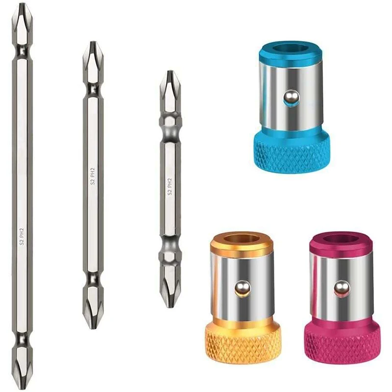 

Magnetic Bit Holder Alloy Electric Magnetic Ring Screwdriver Bit Head Strong Non-slip Magnet Ring for Phillip Bit Magnetizer