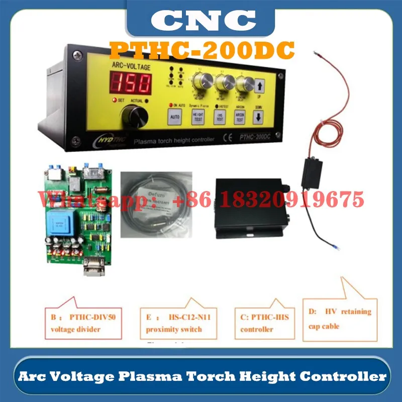 

NEW HYD PTHC-200DC CNC Regulator of Height Arc Voltage Plasma Torch Height Controller plasma cutting machine Cyclmotion