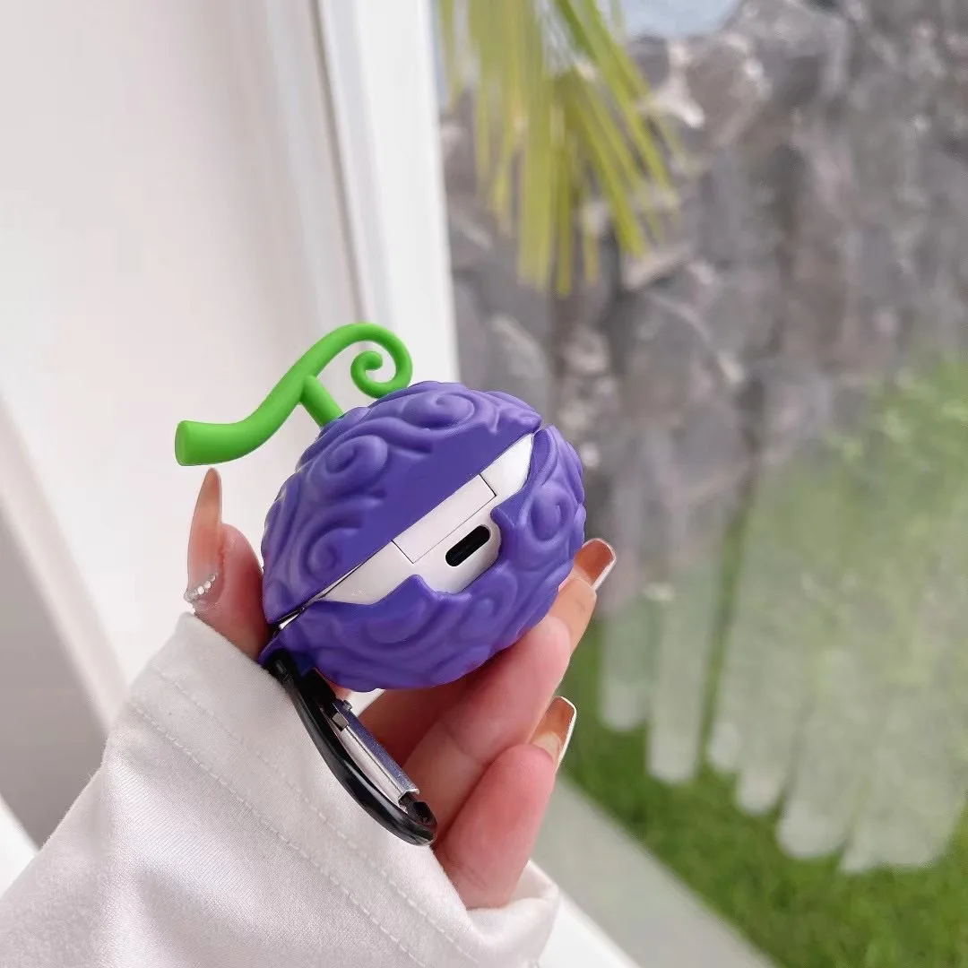 悪魔の実 メラメラの実 AirPods pro シリコンケース AirPodsプロケース