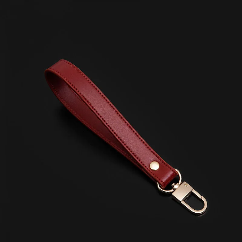 Universal Leather Wrist Strap Wallet For Handbag Handles 21cm Long Clutch Bag Straps Purse Handle Belts Bag Accessories