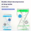 Liquid Motion Bubbler Timer Rotary Wheels Colorful Oil Dropping Hourglass Fidget Toy Home Office Desktop Decoration 1