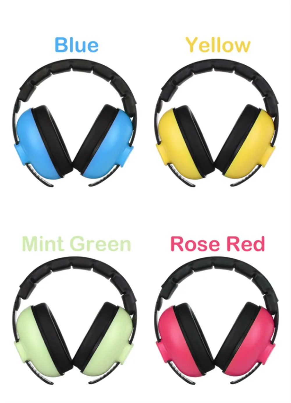 Adjustable Kids Ear Muffs Hearing Protector