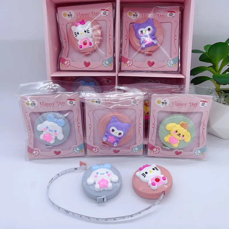 

12 шт./набор, измерительная лента Sanrio, 1,5 м