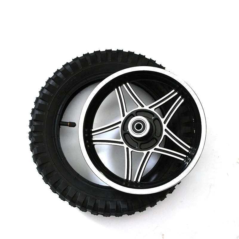 12.5 inch tire + alloy 62-203 12 1/2 X 2 1/4 wheels rims fits Many Gas Electric Scooters and e-Bike ,Folding electric bicycle