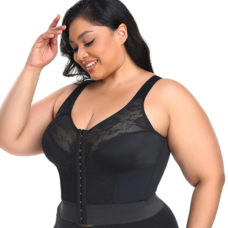 3 in 1 Women Plus Size Shapewear Bra Vest Waist Trainer Girdle Posture  Corrector Push Up Underwear Slim Corset Tummy Sheath Belt