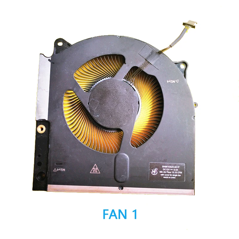 Laptop Original Cpu Ventilador de Refrigeração Gpu para Dell Alienware M17 r5 2023 12v Novo - Imagem 2