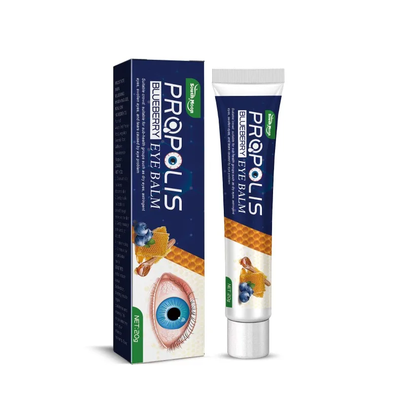 Eye Cream Propolis Berry Eye Balm Eye Bag Removal Anti Puffiness Reduces Dark Circles Anti-Wrinkle Whitening Skin Care Ointment