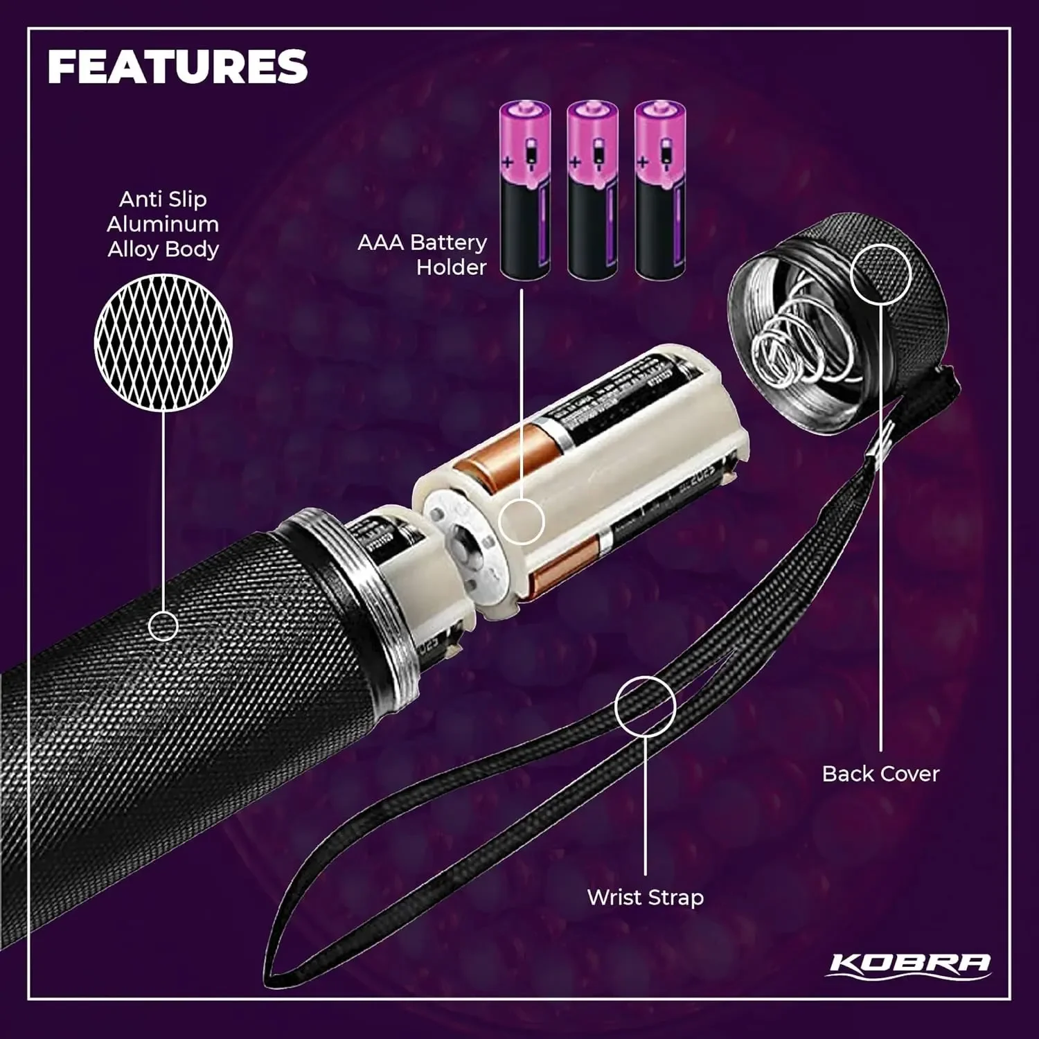 100 LED 395nm UV Flashlight Powerful Ultraviolet Curing Torch Money Ore Cat Dog Pet Stains Scorpion Fluorescent ink Marker light