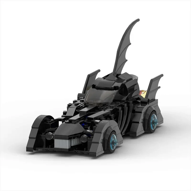 301Pcs Moc Batmobile Speed Champions Super Sports Cars Building Blocks Speed Vehicle Model Brick Puzzle Toys For Kid Adult Gift