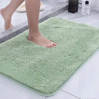 Super Absorbent Non-Slip Plush Bathroom Mat 2
