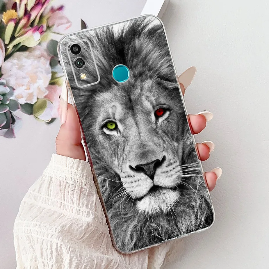 Luxury Painted Soft Slim Phone Case for Honor 9X and 10X Lite