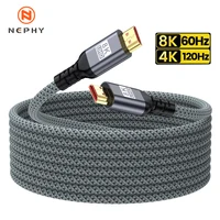 8K 60HZ 4K 120HZ 2K 240Hz HDMI 2.1 Cable For PS5 XBox HDTV PC Monitor 48Gbps High Speed eARC HDR Video Cable 1M 2M 3M 5M 7M 10M