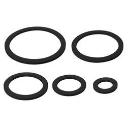 Floating Plant Corral & Fish Feeding Rings for Aquariums - Set of 5/10, Adjustable 80-200mm (5)