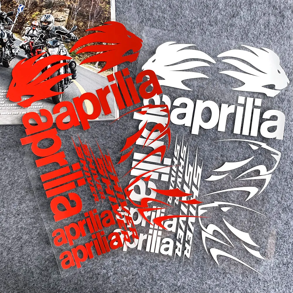 Motorcycle Stickers Racing Reflective Motobike Fairing Fender Tank Helmet Body Accessory Decal Aprilia SHIVER 750 SHIVER 900