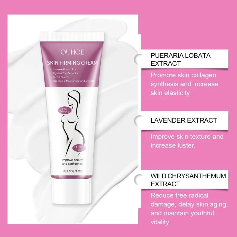 Breast Local Care Cream 85g Increase Elasticity Firming Maintain Skin Lines Highlight Body Shape Make More Fuller Massage Care breast firming cream