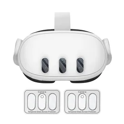 Premium Tempered Glass Lens Protector for VR Headset - Anti - Scratch Camera Shield Accessories (2 Set (6PCS))