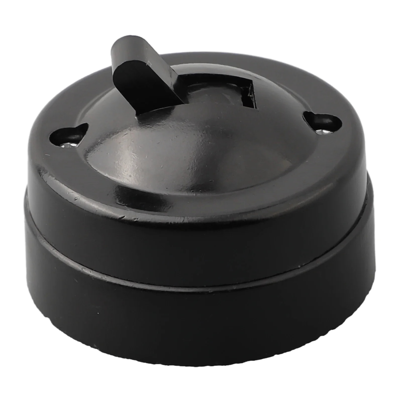 220-250V Retro Single-control Switch Old-fashioned Round Mounted Wall Light Button Switch Lighting Accessories