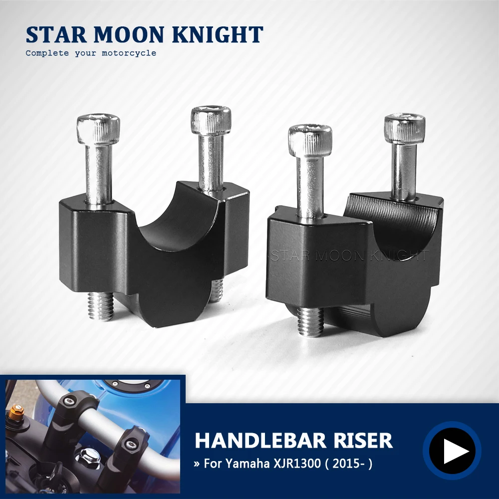Accessori Moto Manubrio Riser Clamp Extend Manubrio Adattatore Mount Per Yamaha Xjr 1300 Xjr1300 2015-