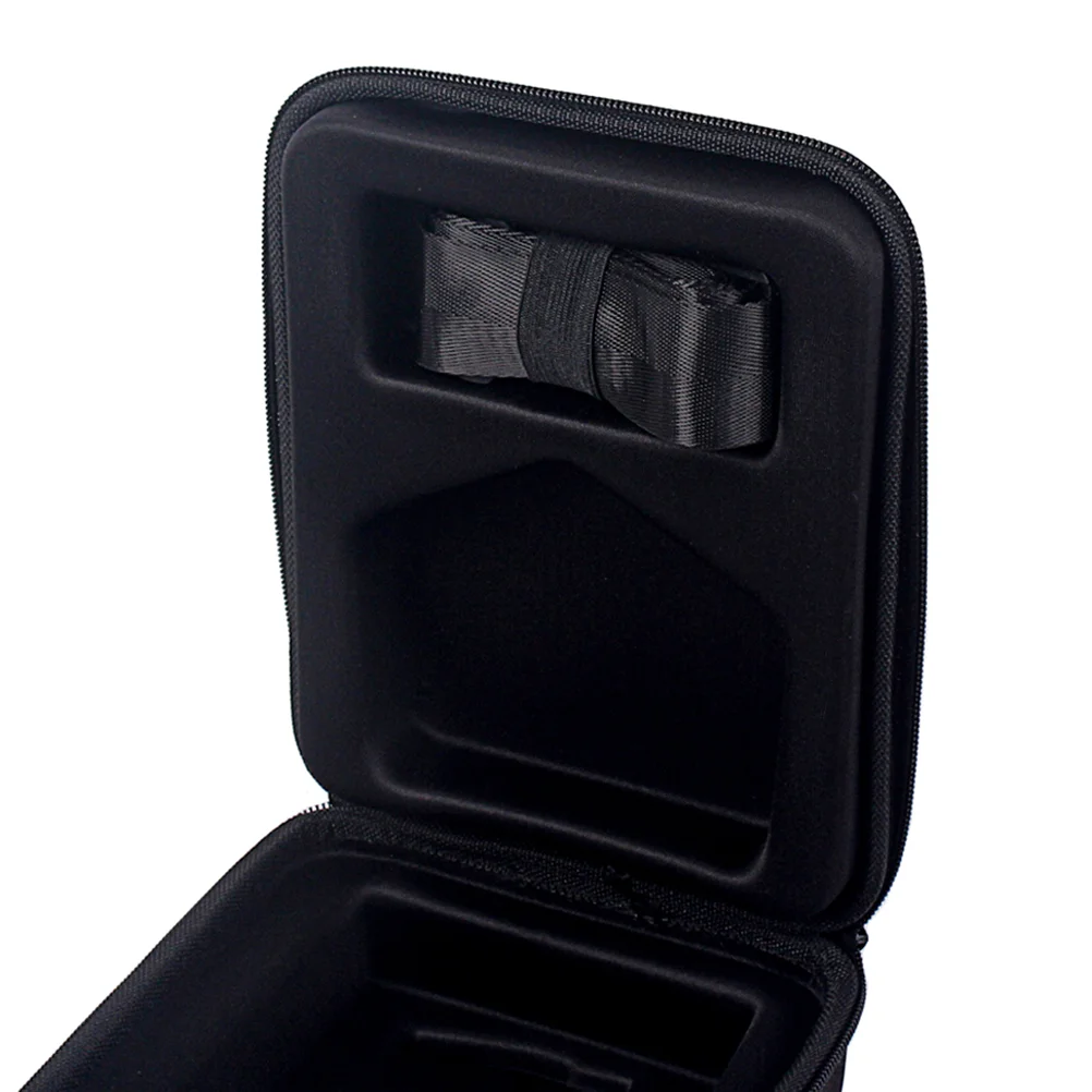 Kalimba Thumb Piano Storage Bag Mbira Carry Case Black Metal Zipper Adjustable Buckle Strap Suitable Travel Outdoor