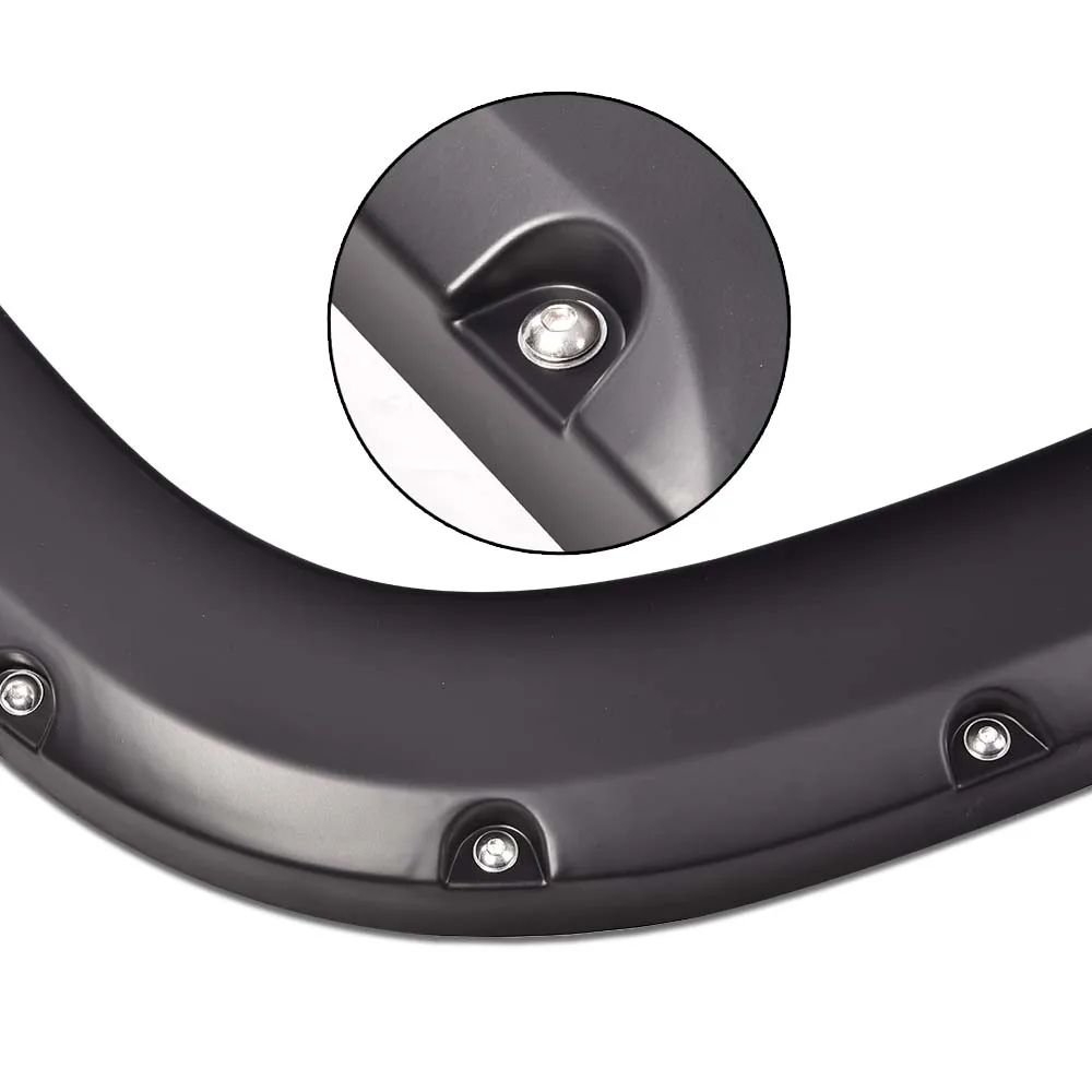 PIT66 Fender Flares, Fit 07-13 Chevy Silverado 1500 (ONLY