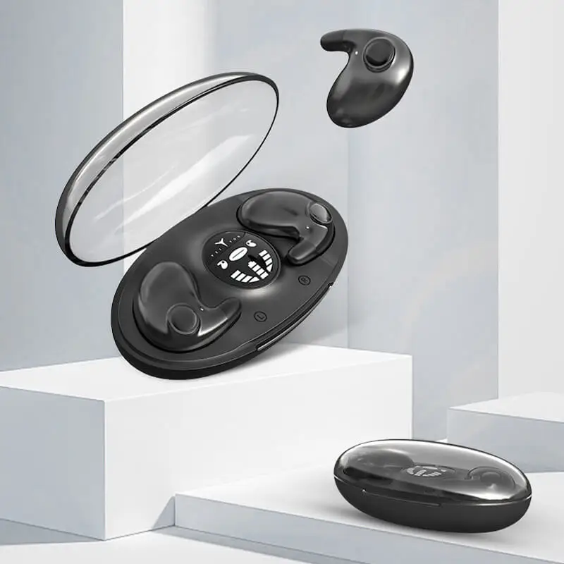Invisible Sleep Wireless Earphone Ipx5 Waterproof Headphones Mini Sport Game Bluetooth Stereo HIFI Music Headset Earbuds
