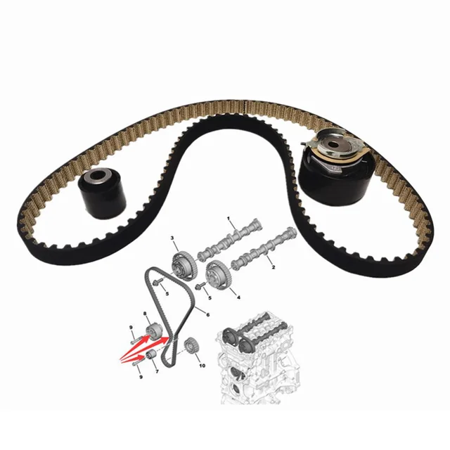 Kit Attrezzi Distribuzione Motore 1.2 VTI Puretech - Per Berlingo, C3, 208, DS E Altri Modelli PSA