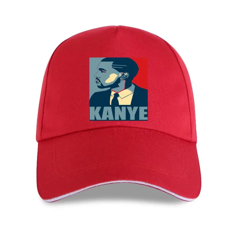 Белая бейсбольная кепка Kanye West с принтом на заказ |