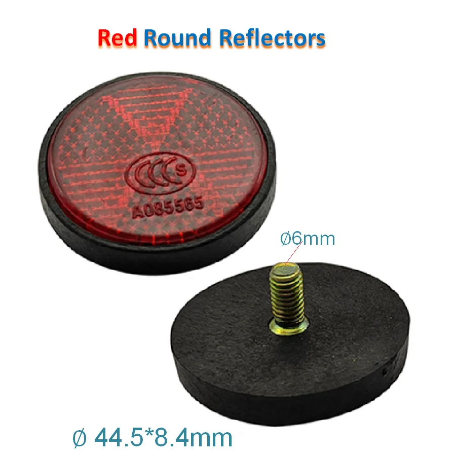 Autocollant Réfléchissant Réflecteur Rectangulaire Rouge Universel Pour Autom | Leroy Merlin