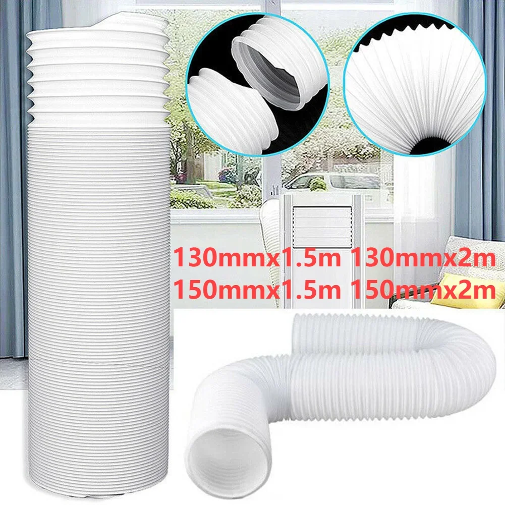 Ventilation Hose Universal Duct Extension Pipe Accessories Flexible Air Conditioner Exhaust Hose Duct Ventilator Pipe for Mobile Air Conditioning