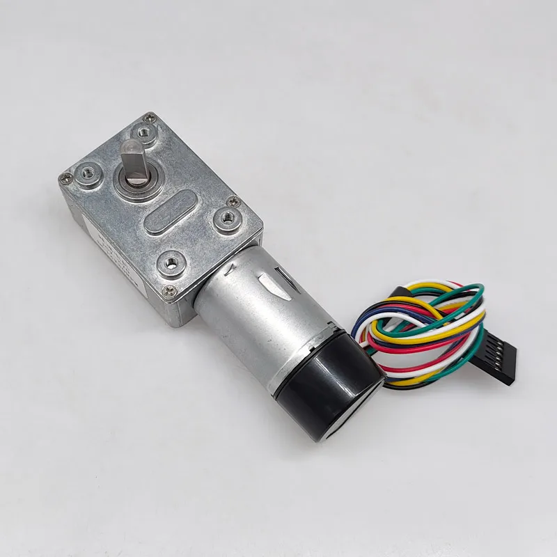 Motor de Engrenagem sem Verme de Alto Torque com Codificador Hall Zgy370ec dc 11ppr Jgy370 Codificar Dc12v 5200rpm